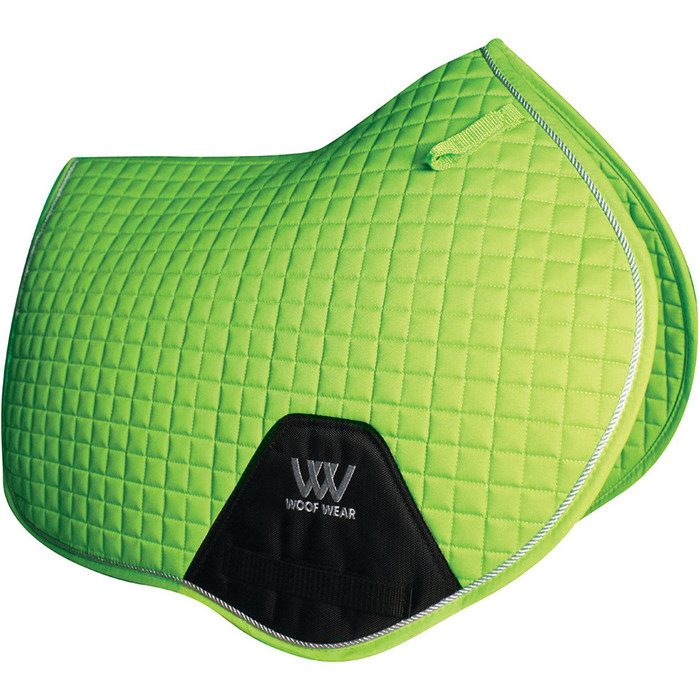 Woof Wear Close Contact Saddle Cloth Lime