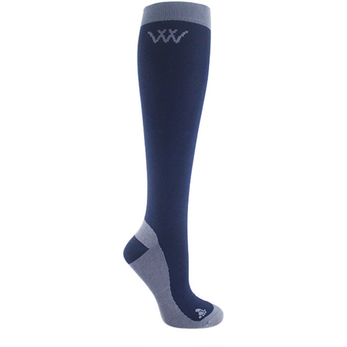 Woof Wear Competition Riding Socks WW0018 - Navy