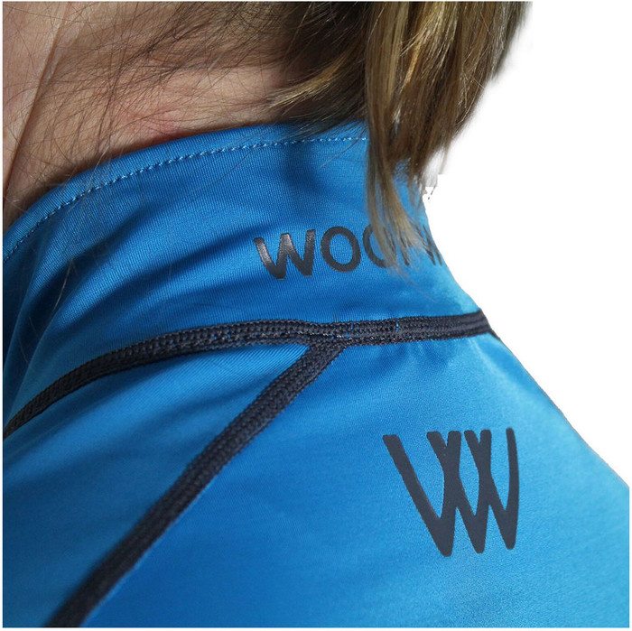 Woof Wear Womens Performance Riding Shirt Tuquoise
