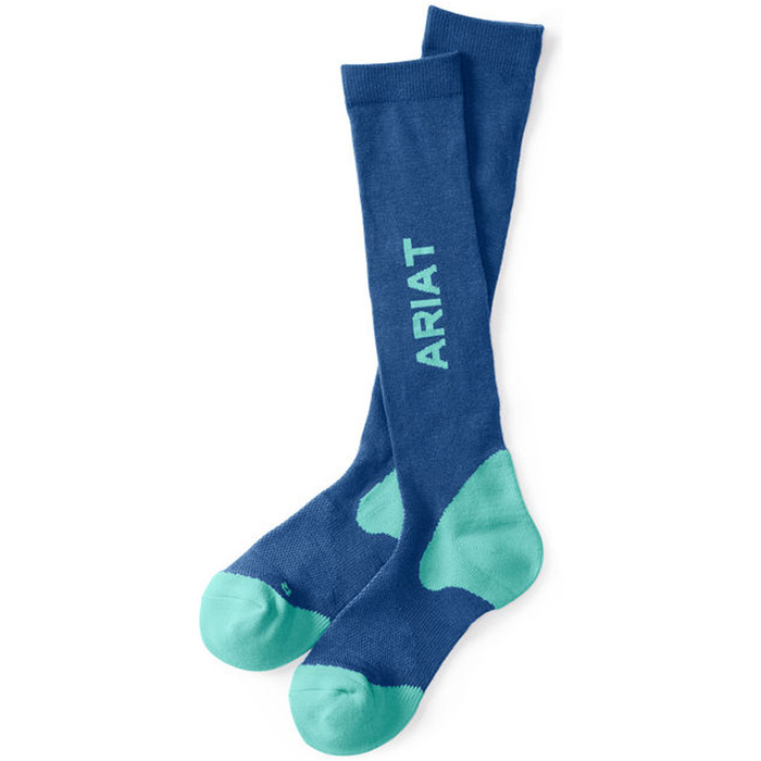 Ariat AriatTek Performance Socks Blue / Teal