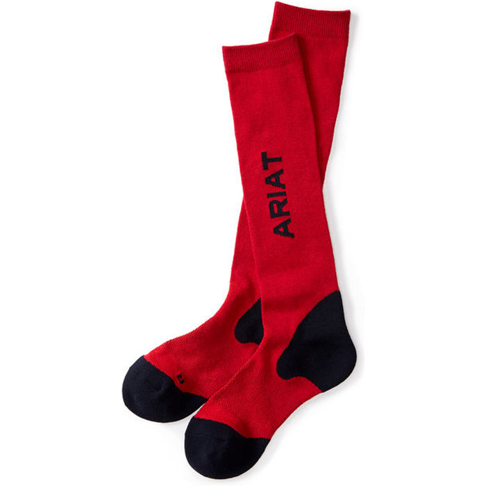 Ariat AriatTek Performance Socks 10022536 - Red / Navy