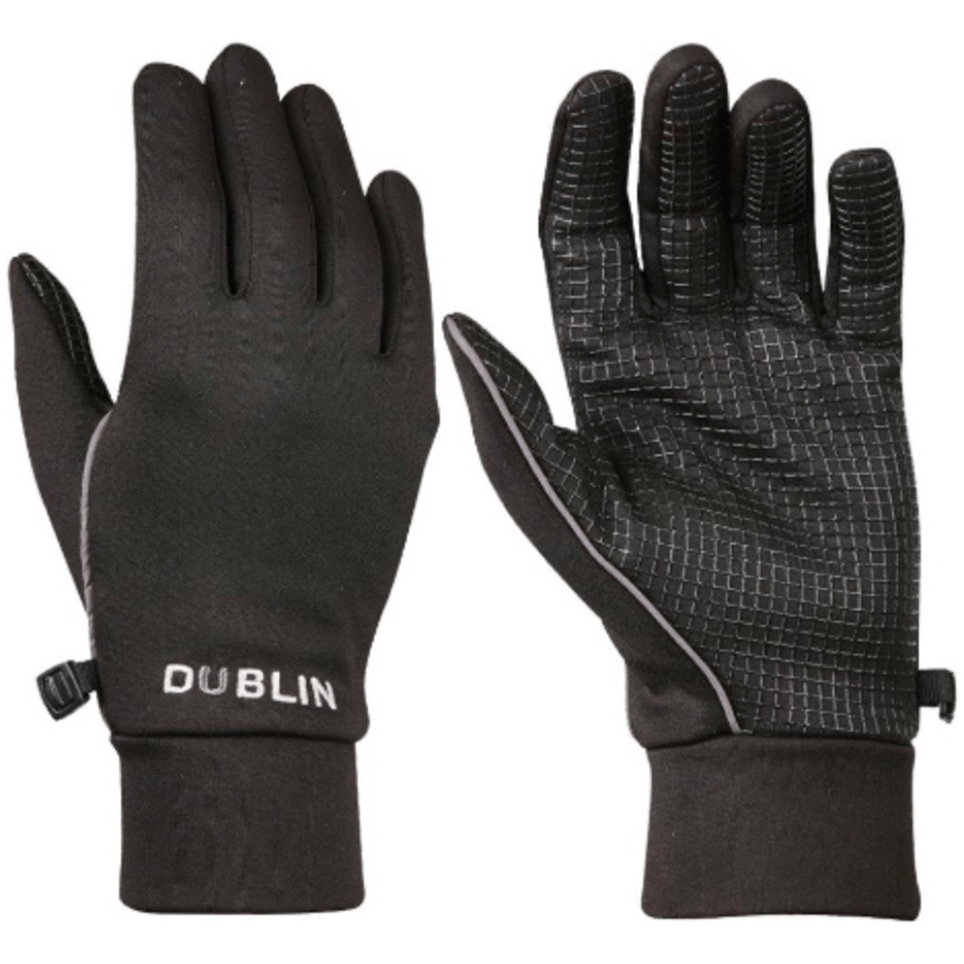 Dublin Gloves Thermal Riding Black The Drillshed