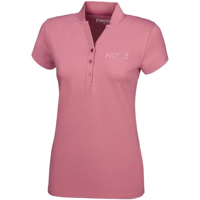 2023 Pikeur Womens Dalila Polo Shirt 320300 - Noble Rose