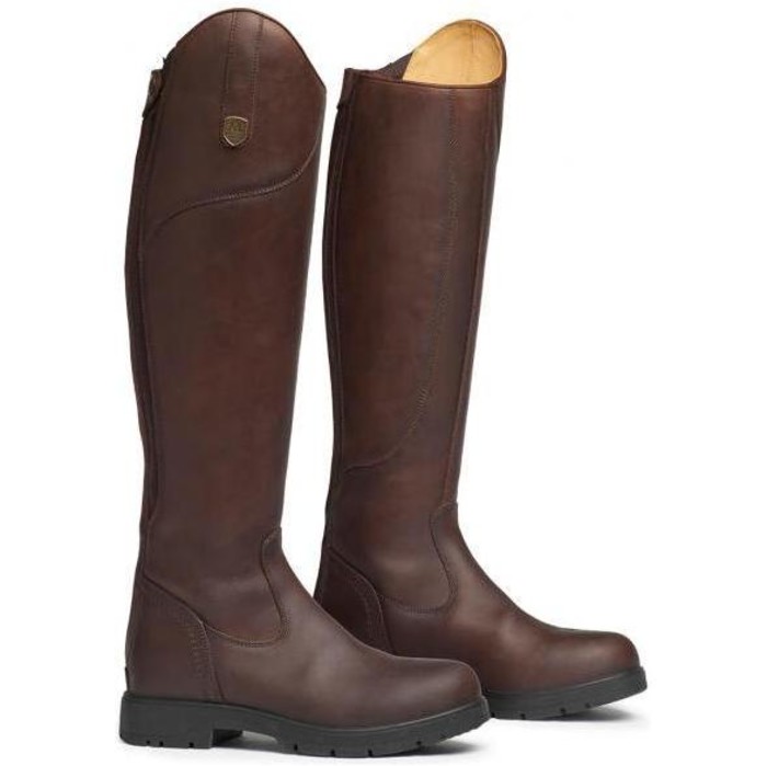 2022 Mountain Horse Womens Wild River Long Riding Boots - Brown