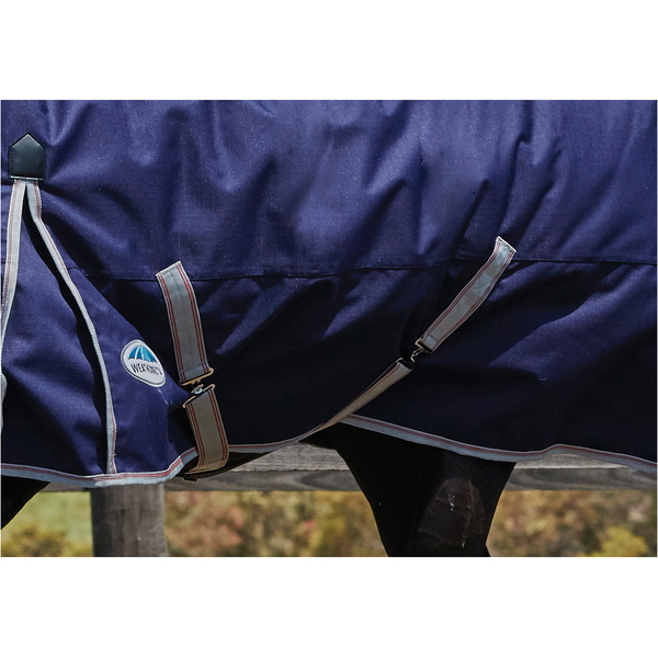 Weatherbeeta Comfitec Essential Lite Combo Neck Turnout Rug - Navy