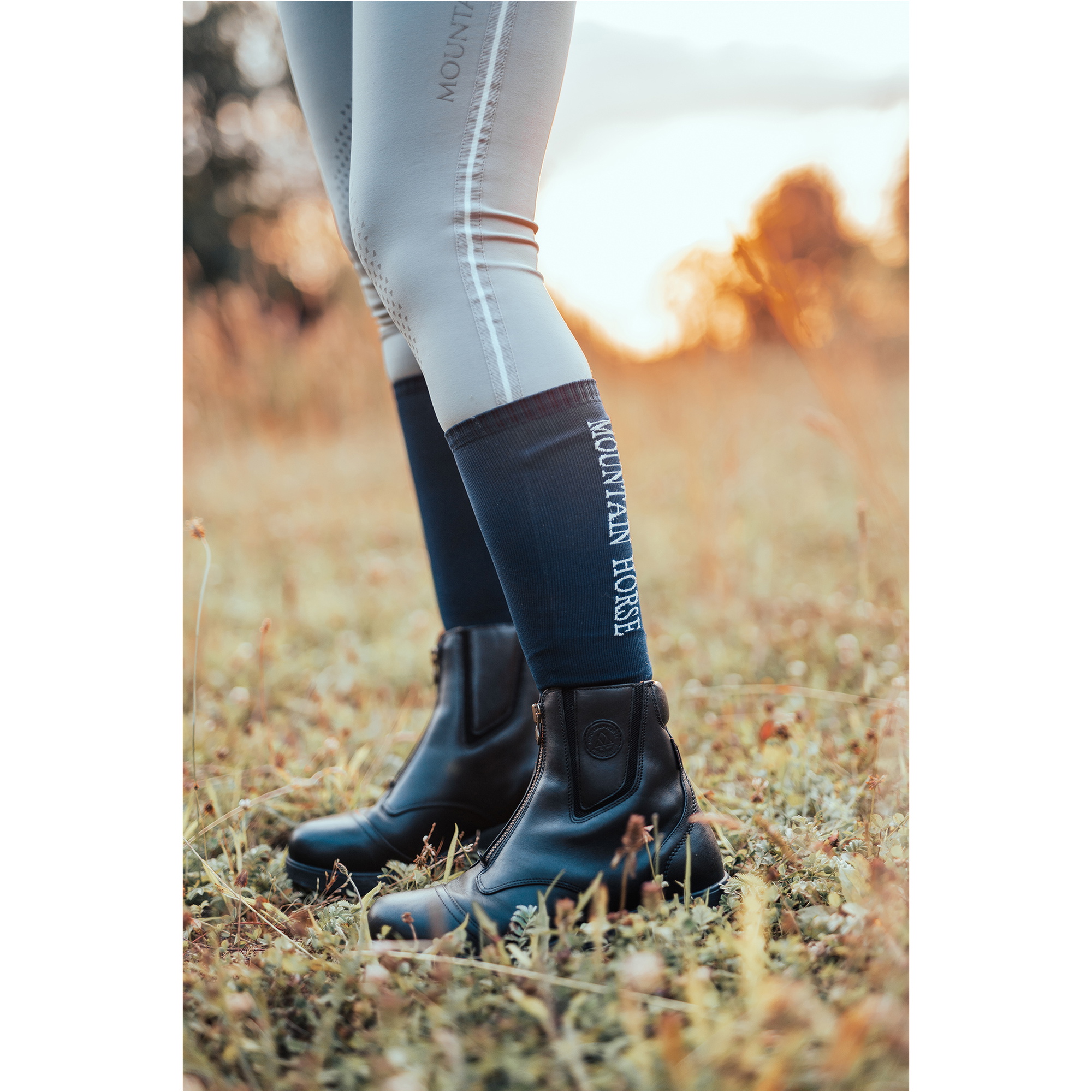 Mountain Horse Womens Wild River Zipped Paddock Boots - Black