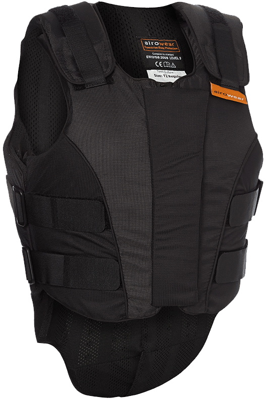 Protecteur Corporel Airowear Outlyne Junior – Noir – Taille Y2 (3-5 Ans)