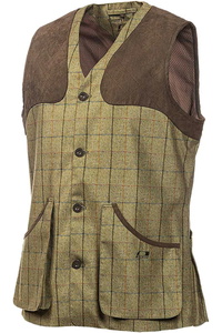 Baleno Herren Milton Weste 60042222 - Check Khaki