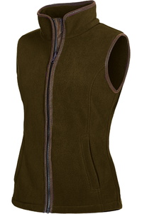 Baleno Womens Sally Fleece Gilet 60048327 - Olive