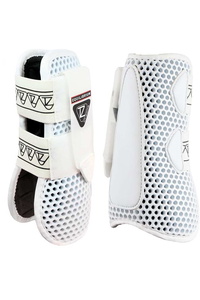 Equilibrium Tri-Zone Open Fronted Tendon Boots EQB13 - White