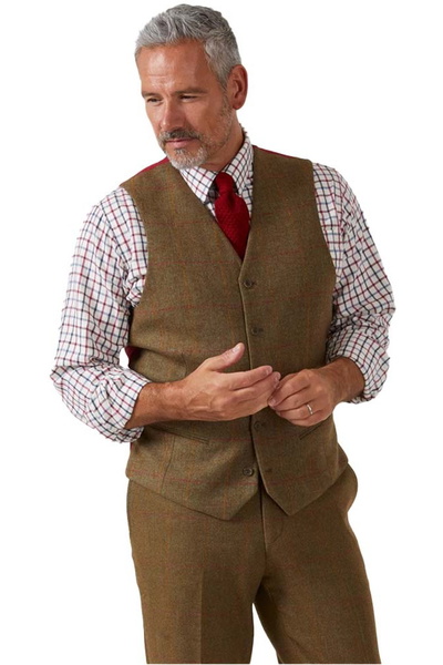 Alan Paine Heren Combrook Tweed Schietveldheuprikkeldragen