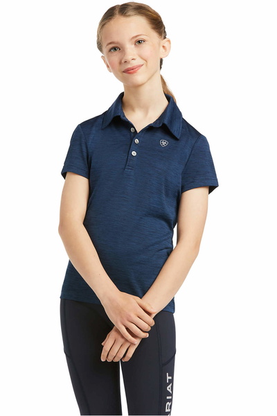Ariat Junior Laguna Short Sleeve Polo Top