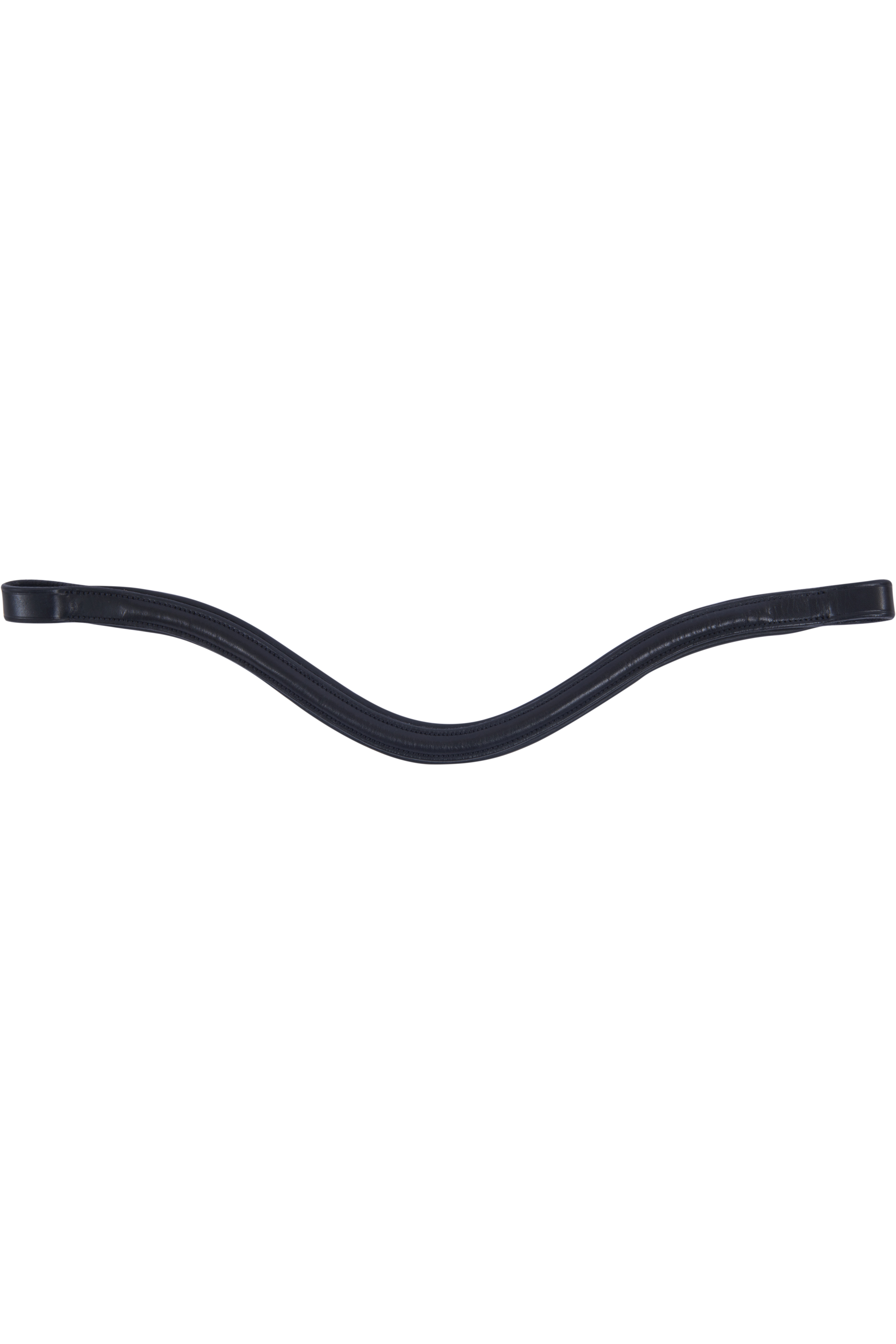 Frontal Pour Cheval – Rembourré, Noir – Taille 3/4 – Neuf