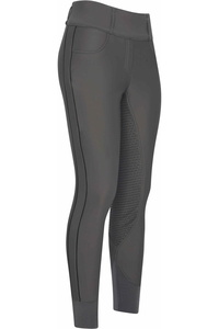 HV Polo Womens Isabell Fullgrip Riding Tights 201093455 - Ultimate Grey