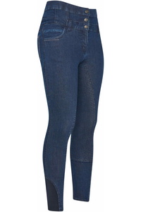 Imperial Riding Frauen Irh Mae Capone Denim Sfs Reithose Kl44322005 - Dark Grey Denim