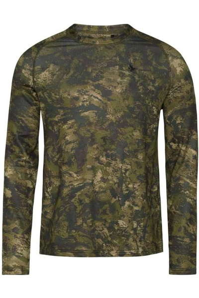Seeland Mens Camo Long Sleeve T-Shirt