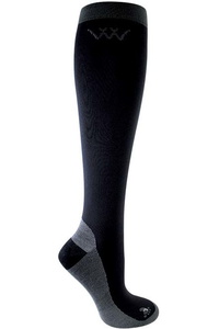 Woof Wear Competition Riding Socks WW0018 - Black