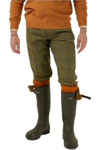2023 Alan Paine Mens Rutland Tweed Shooting Breeks RUTGBRK - Dark Moss
