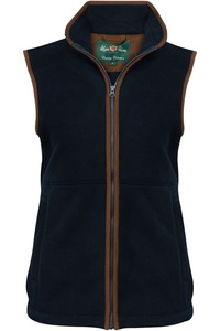 Alan Paine Womens Aylsham Fleece Gilet AYLLWCT - Dark Navy
