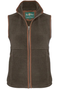 Alan Paine Womens Aylsham Fleece Gilet AYLLWCT - Green