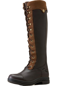 Ariat Damen Coniston Max Wasserdicht Gefüttert Country Stiefel 10047005 - Ebony Brown