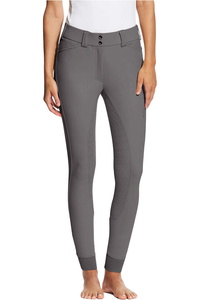 Ariat Womens Tri Factor Grip Full Seat Breeches 10044945 - Plum Grey