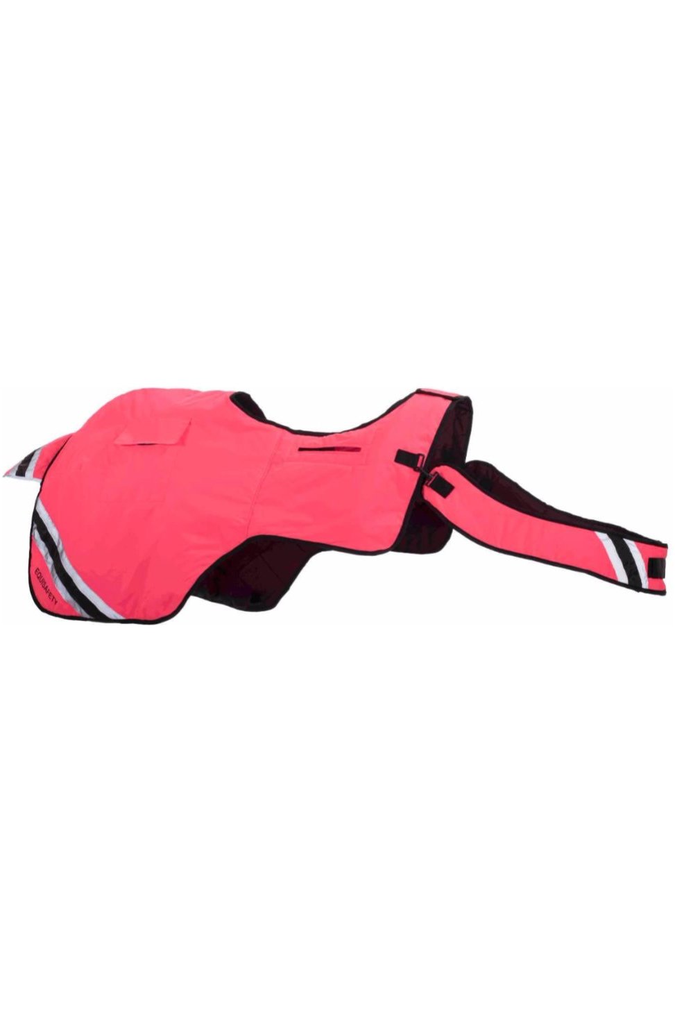 2023 Equisafety Hi-Vis Waterproof Wrap Around Exercise Rug WRUG - Pink -  Horse - | The Drillshed