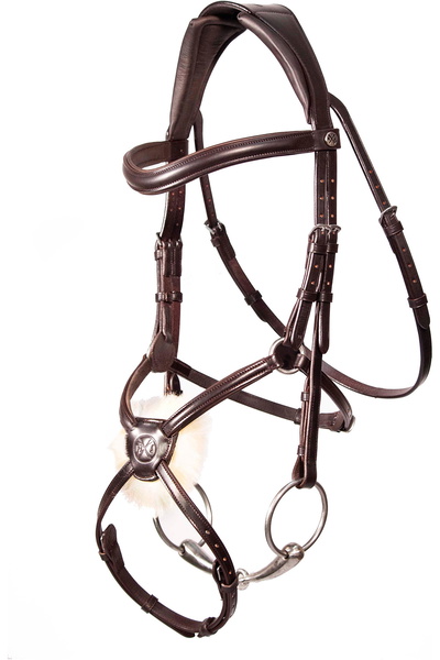 Henry James Saddlery Mexicaanse Grackle Bridle