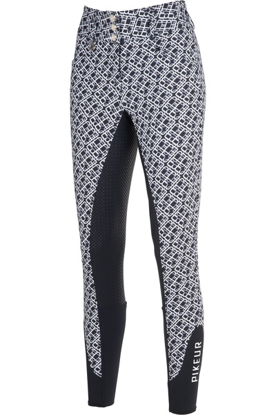 Pikeur Womens Candela Full Seat Grip Print Breeches