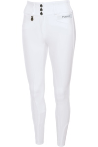 2023 Pikeur Womens Candela McCrown Breeches 141877 479 - White