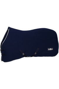 Saxon Defiant Fleece Standard Neck Horse Rug 1011728 - Navy / White