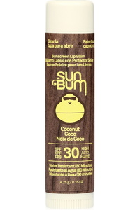 2025 Sun Bum Original 30 SPF Sunscreen CocoBalm Lip Balm 4.25g SB338796 - Coconut