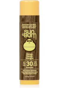 2025 Sun Bum Original 30 SPF Sunscreen CocoBalm Lip Balm 4.25g SB338796 - Mango