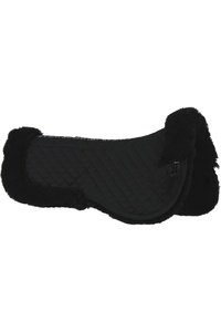 Woof Wear Vision Elegance Sheepskin Half Pad WS0029 - Black