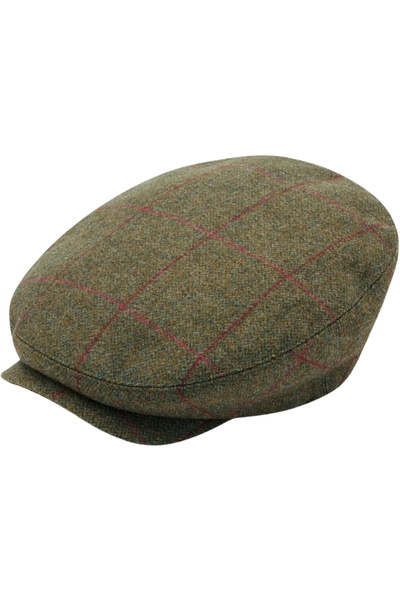 Alan Paine Mens Combrook Tweed Balmoral Cap