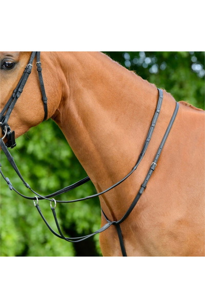 Collegiate Comfitec Opulux Plain Flat Running Martingale