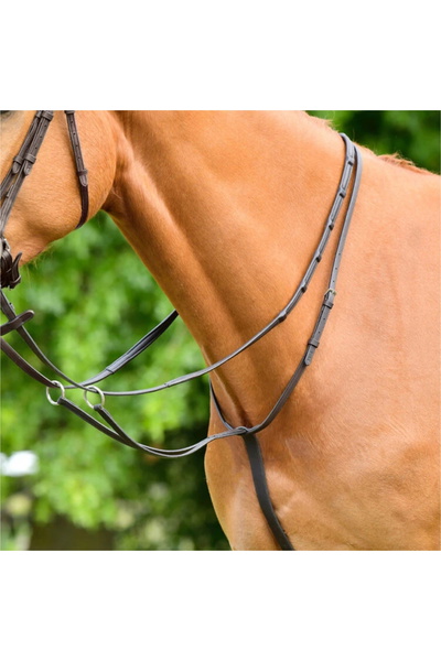 Collegiate Comfitec Opulux Plain Flat Running Martingale
