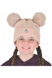 Dublin Junior Embriodered Fun Beanie 1024800 - Dusty Pink