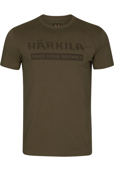 Harkila Heren Logo Korte Mouw T-Shirt