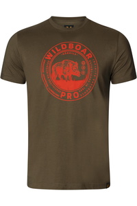 Harkila Mannen Wildboar Korte Mouw T-Shirt 10290 - Willow Green