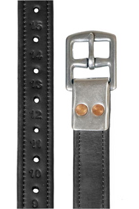 Henry James Kalbsleder Steigbügel Leder SL - 1HJ - BLACK