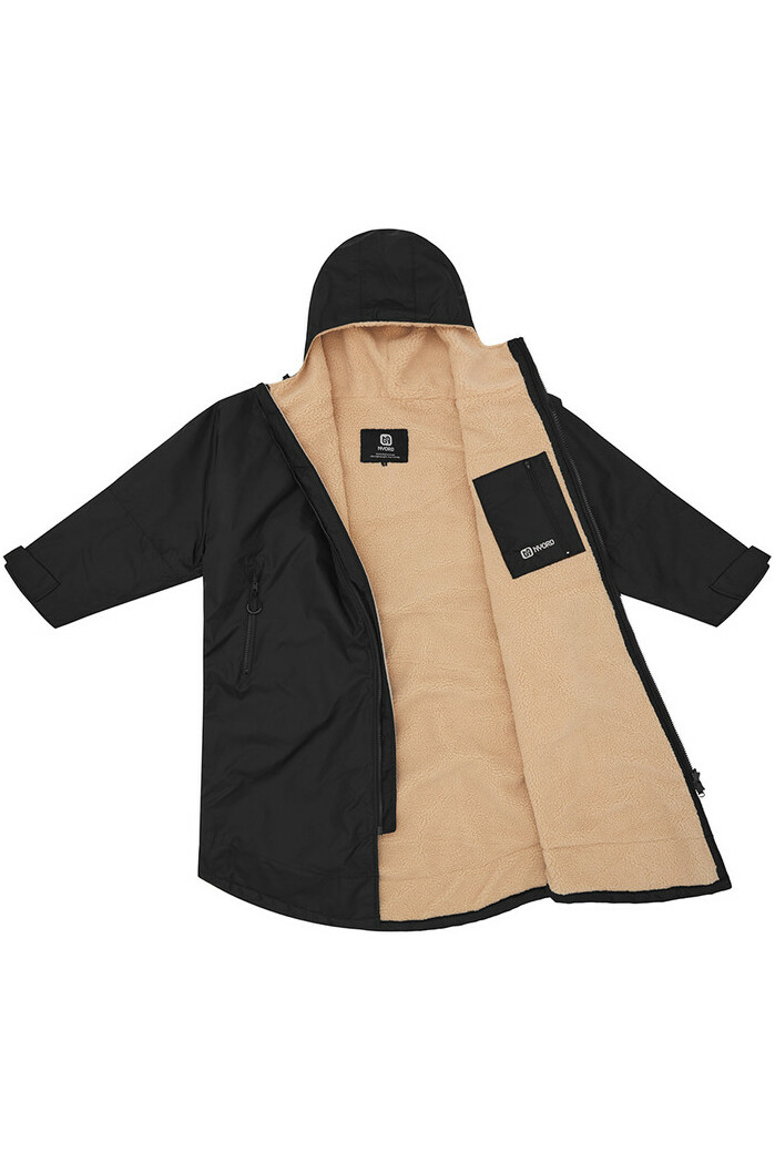 2024 Nyord Sherpa Wolle GefÃ¼ttert Change Robe NCRAD Black