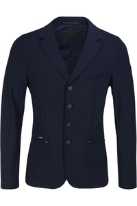 Pikeur Herren Luis Karo Muster Wettbewerb Ausstellung Jacke 157430 - Night Blue Check Pattern