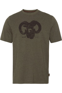Seeland Herren Outdoor T - Shirt 16020583604 - Pine Green Melange