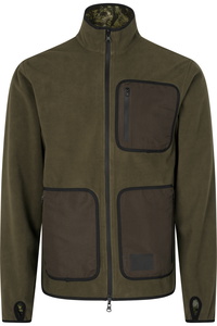 Seeland Herren Rogue Reversible Fleece 40281 - Light Pine / Invis Green