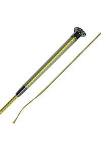 Woof Wear Hi Vis Riding Whip WH0017-VZYE-100 - Hi Viz Yellow