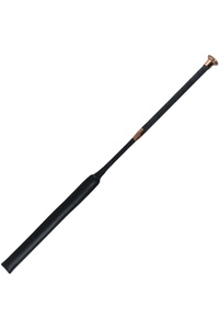 Woof Wear Pro Showjumping Bat WH0008-BKRG-50 - Black / Rose Gold