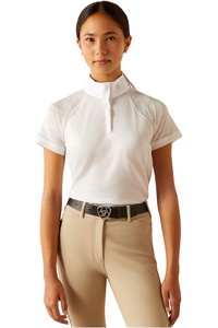 2025 Ariat Junior Aptos Vent 2 . 0 Show Shirt 10054982 - White