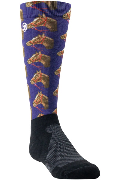 Ariat Junior Ariattek Slim Bedruckt Socke