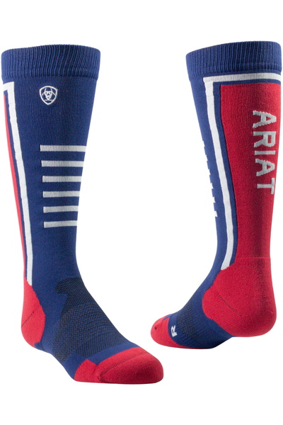Ariat Junior Ariattek Slimline Performance Socke